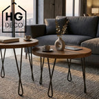 Noga do stolika kawowego DX40 czarny HGDECO