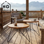 Noga meblowa do stolika kawowego FIN 40 czarny HGDECO