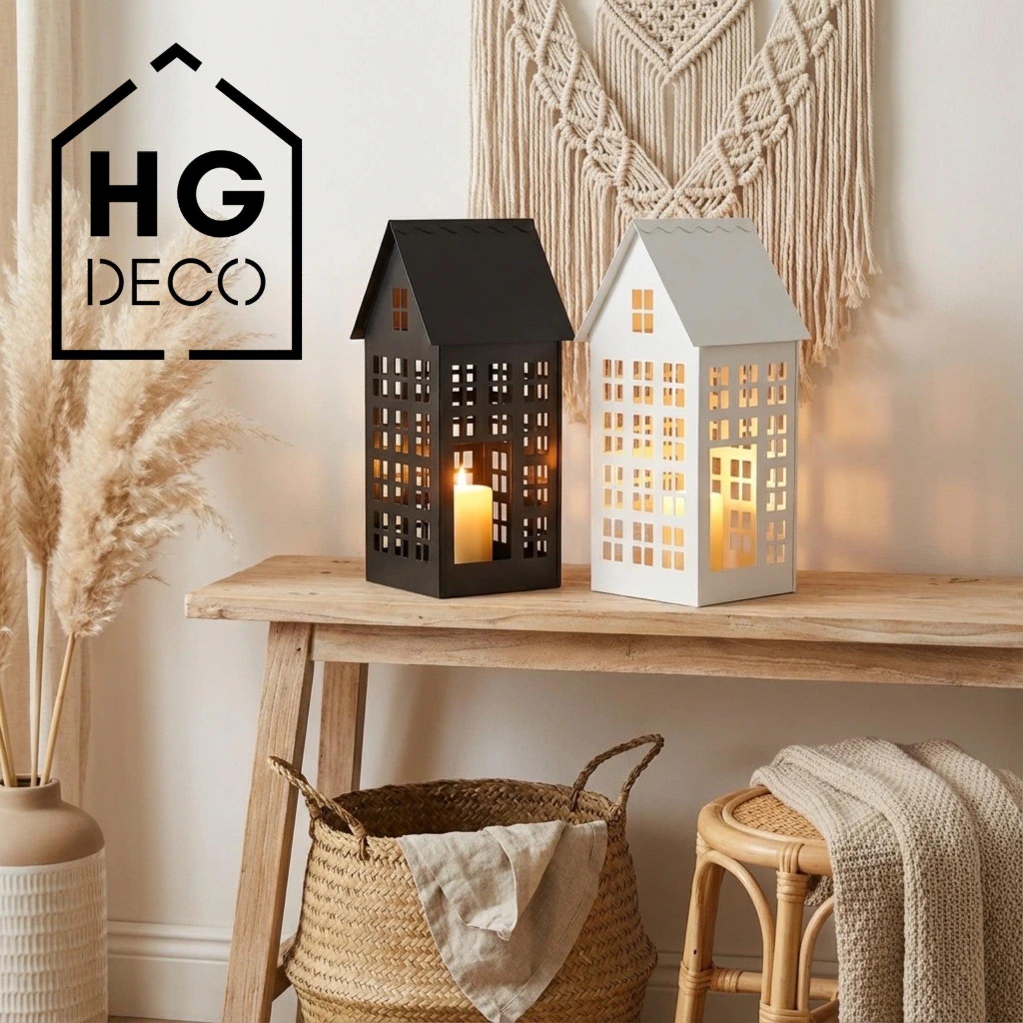 LUMI XL House Lantern white HGDECO