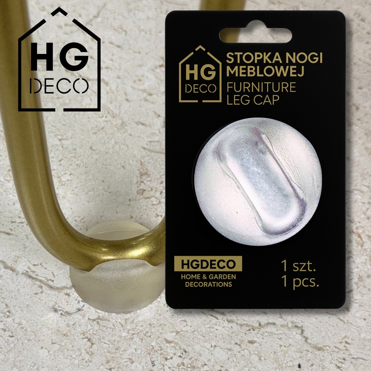 Clear Furniture Leg Pad 1 pc. HGDECO