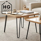 Noga do stolika kawowego ławy DP50 czarny HGDECO