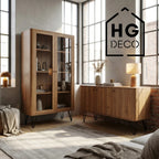 Noga meblowa do szafki pufy TL25 czarny HGDECO