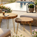 Noga do stolika kawowego DP40 złoty HGDECO