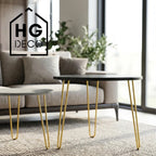 Noga do stolika kawowego ławy DP50 złoty HGDECO