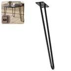 Noga do stolika kawowego DP40 czarny HGDECO