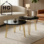 Noga do stolika kawowego TL40 złoty HGDECO