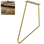 Noga meblowa do stolika kawowego FIN 50 złota HGDECO