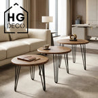 Noga do stolika kawowego ławy TL50 czarny HGDECO