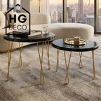 Noga do stolika kawowego DX40 złoty HGDECO