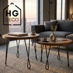 Noga do stolika kawowego ławy DX50 czarny HGDECO