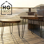 Noga do stolika kawowego DP40 czarny HGDECO