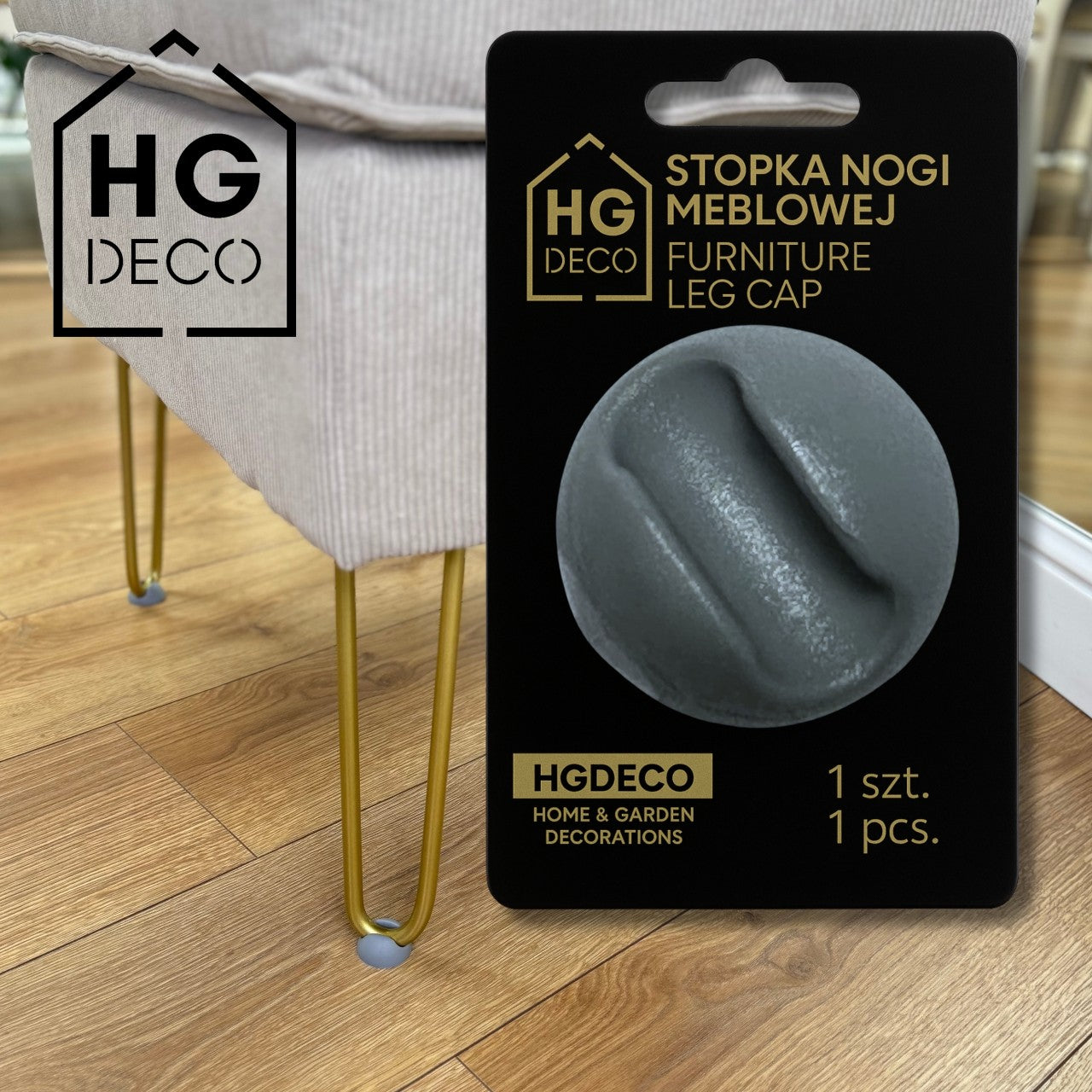 Furniture Leg Pad Grey 1 pc. HGDECO