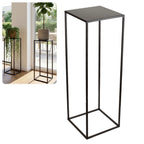 Metalowy kwietnik stojak na kwiatek TOWER 70 czarny styl loftowy HGDECO