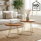 RING 40 cm gold coffee table frame HGDECO
