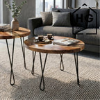 Noga do stolika kawowego DX40 czarny HGDECO