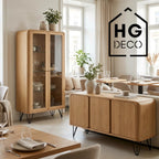 Noga meblowa do komody fotela TL15 czarny HGDECO