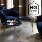 Noga do stolika kawowego ławy TL50 złoty HGDECO