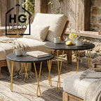 Noga do stolika kawowego ławy DX50 złoty HGDECO