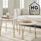 Noga do stolika kawowego DX40 złoty HGDECO