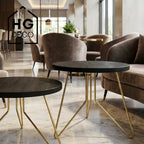 Noga meblowa do stolika kawowego FIN 50 złota HGDECO