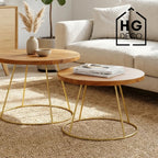 RING 40 cm gold coffee table frame HGDECO
