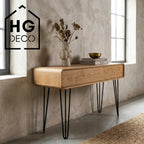 Noga meblowa do stołu biurka konsoli TL70 czarny HGDECO